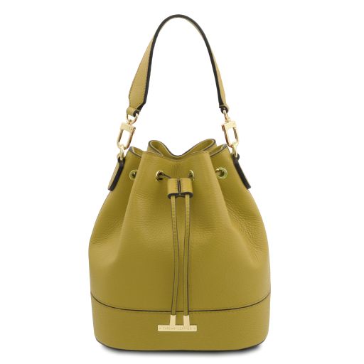 TL Bag Borsa Secchiello in Pelle Verde TL142146