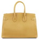 TL Bag Bolso a Mano con Detalles Color oro Amarillo pastel TL141529