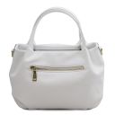 Nora Handtasche aus Weichem Leder Weiß TL142372