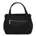 Nora Soft Leather Handbag Black TL142372