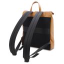 Denver Soft Leather Backpack Caramel TL142355