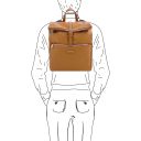 Denver Soft Leather Backpack Карамель TL142355