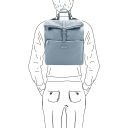 Denver Soft Leather Backpack Светло-голубой TL142355