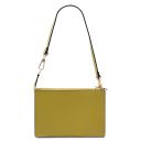 Perla Handtasche aus Leder Grün TL142365