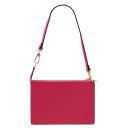 Perla Leather Tote Pink TL142365