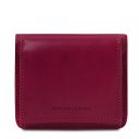 Elegante Cartera en Piel con Monedero Fucsia TL142059