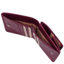 Exclusive Leather Wallet With Coin Pocket Fuchsia TL142059