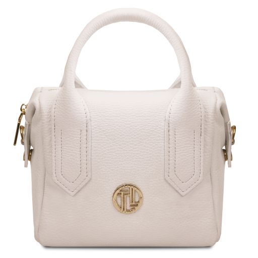 JADE Leather Tote White TL142359