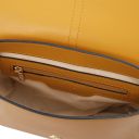 Nausica Schultertasche aus Leder Senf TL141598