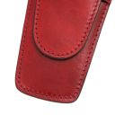 Exclusive Leather 2 Slots Pen/watch Holder Red TL141187