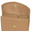 Calliope Exclusive 3 Fold Leather Wallet for Women With Coin Pocket Champagne TL142058