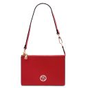 Perla Leather Tote Lipstick Red TL142365