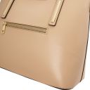 Olimpia Shopping Tasche aus Leder Champagne TL142347
