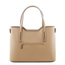 Olimpia Shopping Tasche aus Leder Champagne TL142347