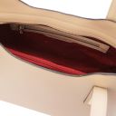 Olimpia Shopping Tasche aus Leder Champagne TL142347