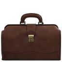 Raffaello Doctor Leather bag Dark Brown TL142332