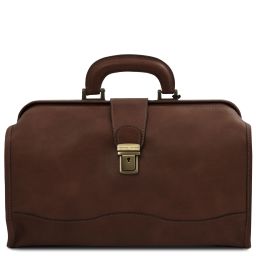 Raffaello Doctor Leather bag Dark Brown TL142332