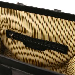 Raffaello Doctor Leather bag Black TL142332