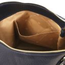 Amy Shopping Tasche aus Weichem Leder Dunkelblau TL142385