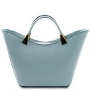 TL Bag Leather Handbag Light Blue TL142287