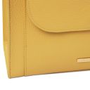 TL Bag Sac à dos Pour Femme en Cuir Jaune pastel TL142118