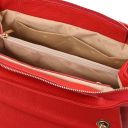 Elettra Schultertasche aus Weichem Leder Lipstick Rot TL142353