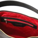 Margot Handtasche aus Weichem Leder Schwarz TL142386