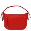 Margot Soft Leather Handbag Lipstick Red TL142386