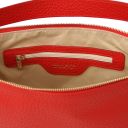 Margot Bolso a Mano en Piel Suave Rojo Lipstick TL142386