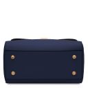 Armonia Leather Handbag Dark Blue TL142286