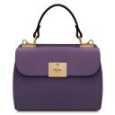 Armonia Leather Handbag Purple TL142286