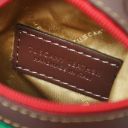 TL Bag Mini Schultertasche aus Weichem Leder Braun TL141094
