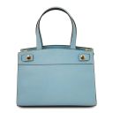 Musa Mini Bolso en Piel Azul celeste TL142401