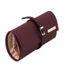 Portajoyas en Piel Suave Bordeaux TL142193