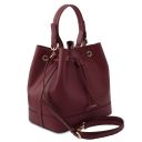 Minerva Borsa Secchiello in Pelle Bordeaux TL142145