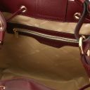 Minerva Sac Seau Pour Femme en Cuir Bordeaux TL142145