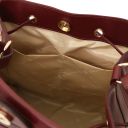 Minerva Beuteltasche aus Leder Bordeaux TL142145