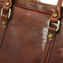 Prato Exclusive Leather Laptop Case Brown TL141072