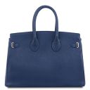 TL Bag Sac à Main Pour Femme Avec Finitions Couleur or Bleu foncé TL141529