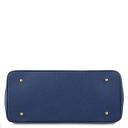 TL Bag Sac à Main Pour Femme Avec Finitions Couleur or Bleu foncé TL141529