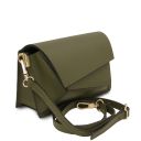 TL Bag Leather Shoulder bag Forest Green TL142253