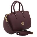 Layla Leather Duffle bag Bordeaux TL142399