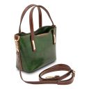 Amelia Leather Tote Green TL142406