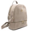 TL Bag Soft Leather Backpack Light Taupe TL142280