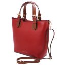 TL Bag Sac Cabas en Cuir Saffiano Rouge Lipstick TL141696