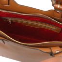 TL Bag Shopping Tasche aus Saffiano Leder Cognac TL141696
