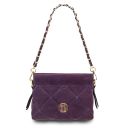 Eloise Borsa a Tracolla in Pelle Scamosciata Viola TL142400