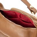 Olivia Handtasche aus Leder Cognac TL142396