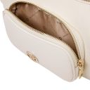 Olivia Leather Tote Beige TL142396