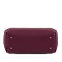 Tulipan Borsa a Mano in Pelle Bordeaux TL141727